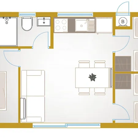 Mobilheim Direkt Am By Interhome شقة *