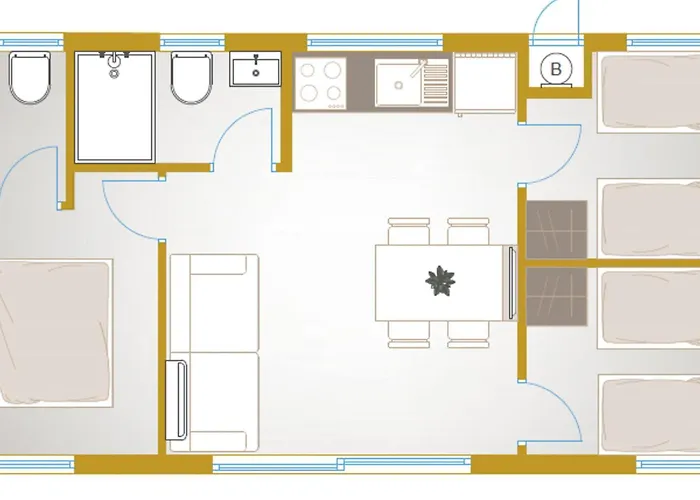 Mobilheim Direkt Am By Interhome شقة *